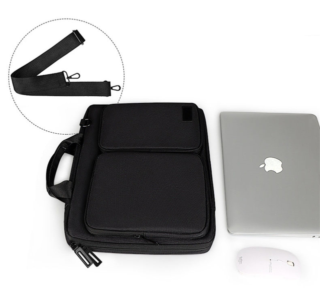 Torebka na laptopa XMESSUN 2021 do MacBooka Pro - skórzana torba do biznesu i pracy, model INS - Wianko - 10