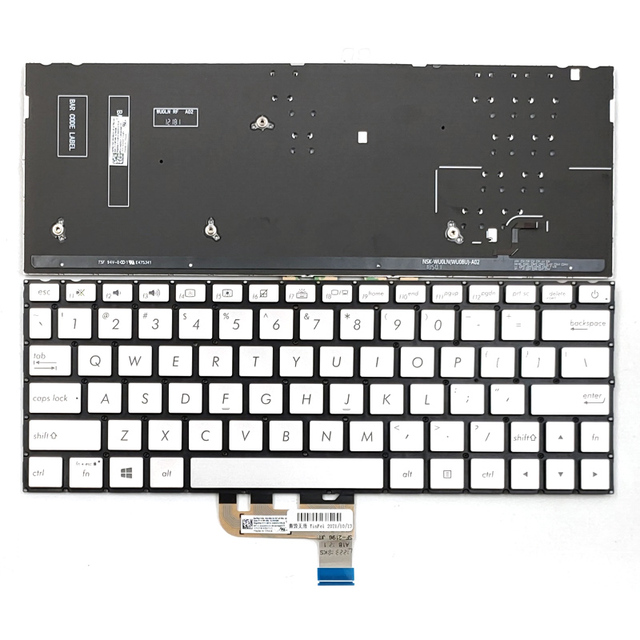 Nowa klawiatura laptopa z podświetleniem do Asus FX570 serii amerykańskiej - Wianko - 1