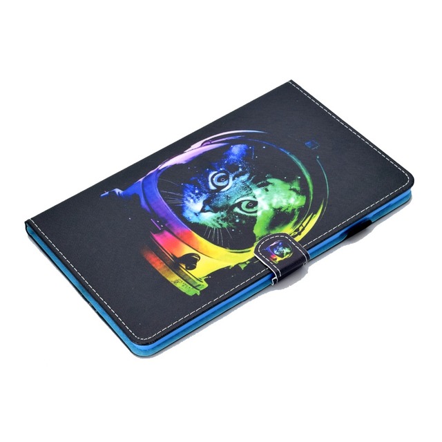 Kolorowa obudowa z nadrukiem pandy i kota dla tabletu Samsung Galaxy Tab S5e 10.5 SM-T720 T725 - długopis w zestawie - Wianko - 29