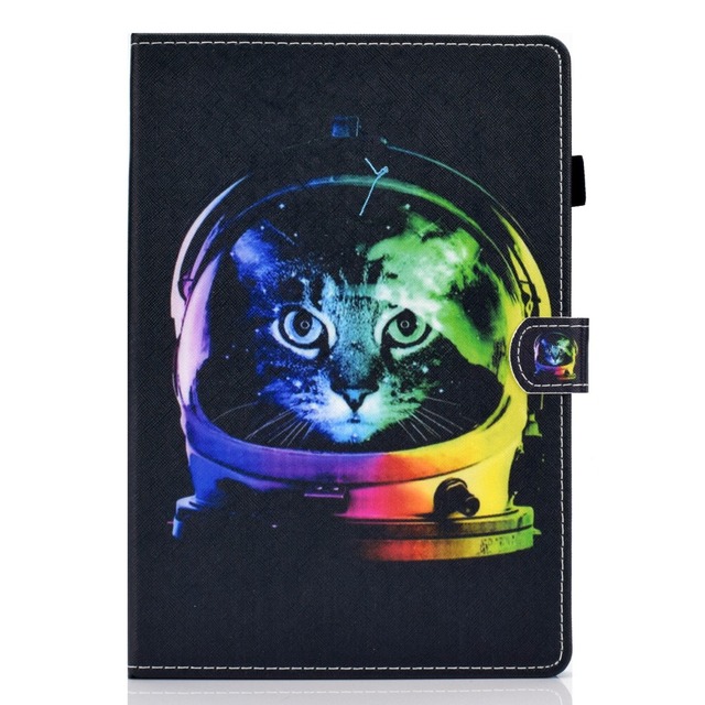 Kolorowa obudowa z nadrukiem pandy i kota dla tabletu Samsung Galaxy Tab S5e 10.5 SM-T720 T725 - długopis w zestawie - Wianko - 26
