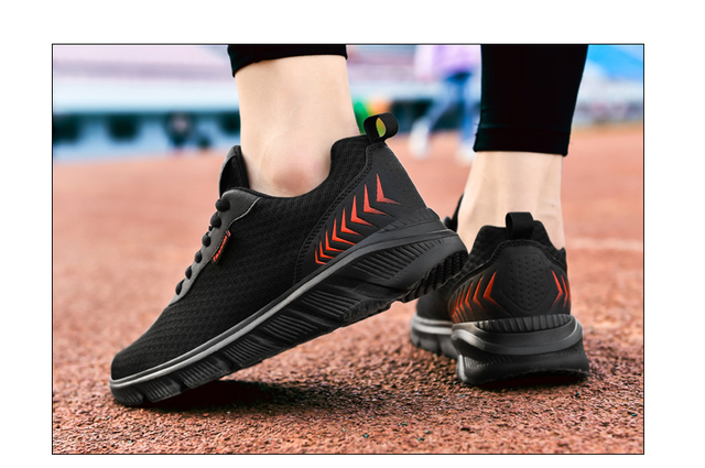 Nieformalne letnie obuwie męskie 2020 – lekkie buty do biegania z siatki o dużej rozmiarówce 39-48 - Wianko - 15