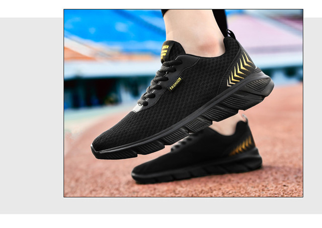 Nieformalne letnie obuwie męskie 2020 – lekkie buty do biegania z siatki o dużej rozmiarówce 39-48 - Wianko - 11