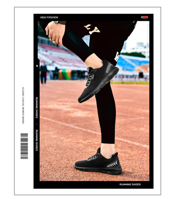 Nieformalne letnie obuwie męskie 2020 – lekkie buty do biegania z siatki o dużej rozmiarówce 39-48 - Wianko - 16