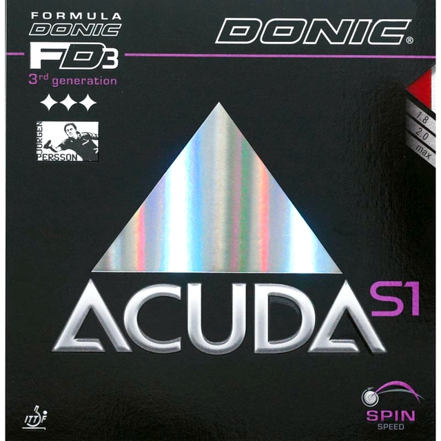 Rakietka do tenisa stołowego Acuda S1 S2 S3 wysokiej jakości guma z gąbką Tenis De Mesa - Wianko - 1