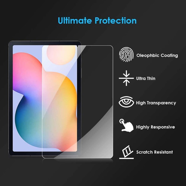 Ochraniacz ekranu z hartowanego szkła dla Samsung Galaxy Tab A7 Lite 8.7 cal SM-T220 SM-T225 - 9H, 0.3mm, tablet, folia ochronna - Wianko - 4