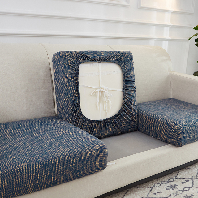 Elastyczny pokrowiec na poduszkę i meble - zestaw wypoczynkowy narzuty na sofę do salonu Room1/2/3/4 - Wianko - 22