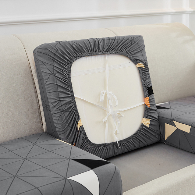 Elastyczny pokrowiec na poduszkę i meble - zestaw wypoczynkowy narzuty na sofę do salonu Room1/2/3/4 - Wianko - 19