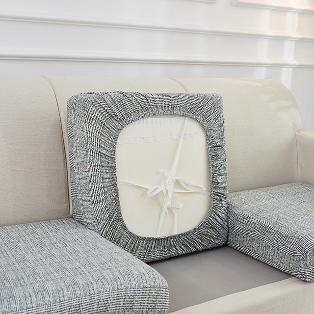 Elastyczny pokrowiec na poduszkę i meble - zestaw wypoczynkowy narzuty na sofę do salonu Room1/2/3/4 - Wianko - 20