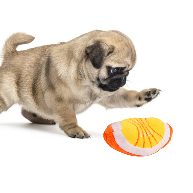 Interaktywny pluszowy gryzak dla kotów Cartoon w ślicznych pomarańczowych kształtach - Wianko - 2