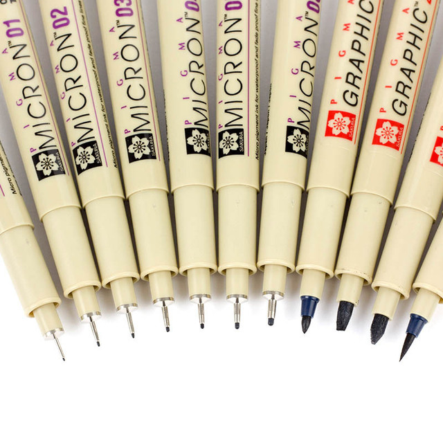 Długopisy Art Markery - szybkoschnące, wodoodporne, idealne do szkicowania, rysowania i pisania - Wianko - 3