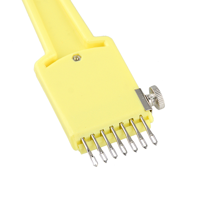 Przenośny, regulowany narzędzie do transferu drutu, 1x7, żółte, 4.5/9mm - Wianko - 4