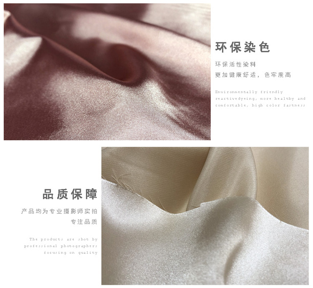 Ozdobna tkanina ślubna, stretch satynowa, imitacja jedwabiu, 1m x 1.5m - Wianko - 9