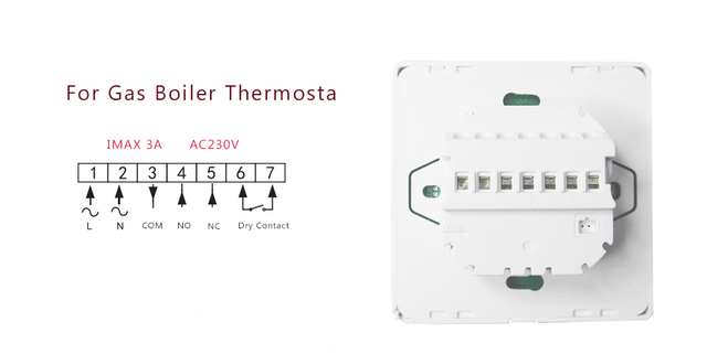 Beok Tuya inteligentny termostat gazowy z WiFi i Bluetooth - regulacja temperatury w stopniach Celsiusza/Fahrenheita, z obsługą Alexa i Google Home - Wianko - 13