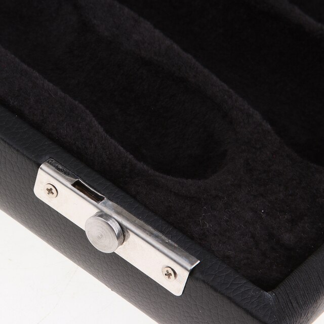 Elegancka czarna torba na obój i pojemnik na części obój - Oboje - Wianko - 6