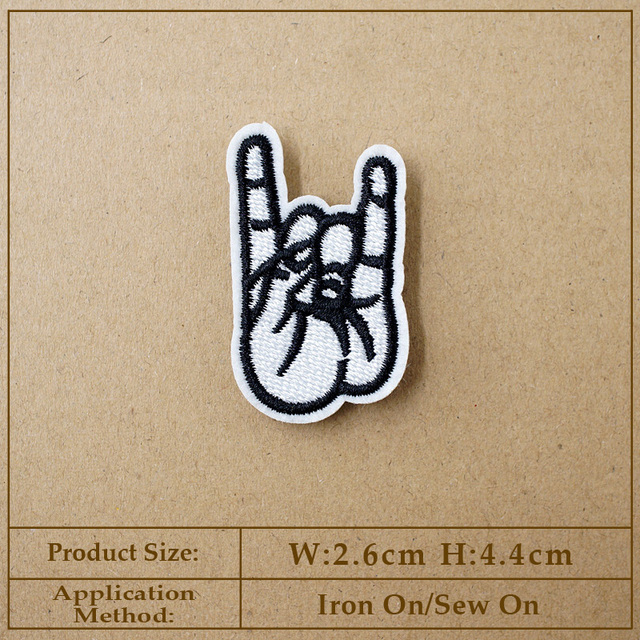 Naszywki Mend Zespół Rockowy - dekoracje aplikacyjne punk do odzieży - Wianko - 66