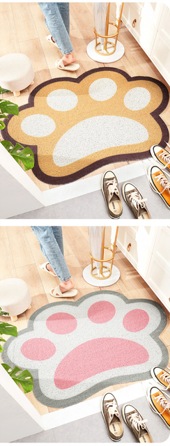 Rozkoszne dywaniki Cartoon - usuwanie kurzu i brudu, antypoślizgowe, idealne do drzwi domowych - Wianko - 10