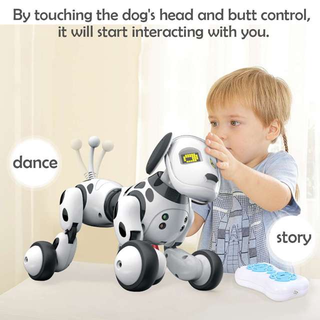 Inteligentny Robot Pies 2.4G - Bezprzewodowy Pilot, Walka, Tańczący, Edukacyjne Zabawki - Wianko - 3