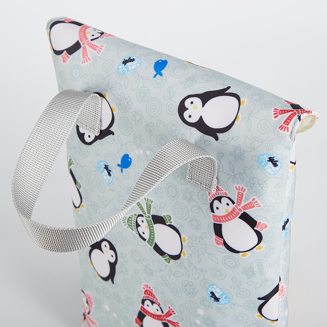 Wodoodporna wielofunkcyjna torba na pieluchy dla niemowląt o dużej pojemności - Wianko - 11