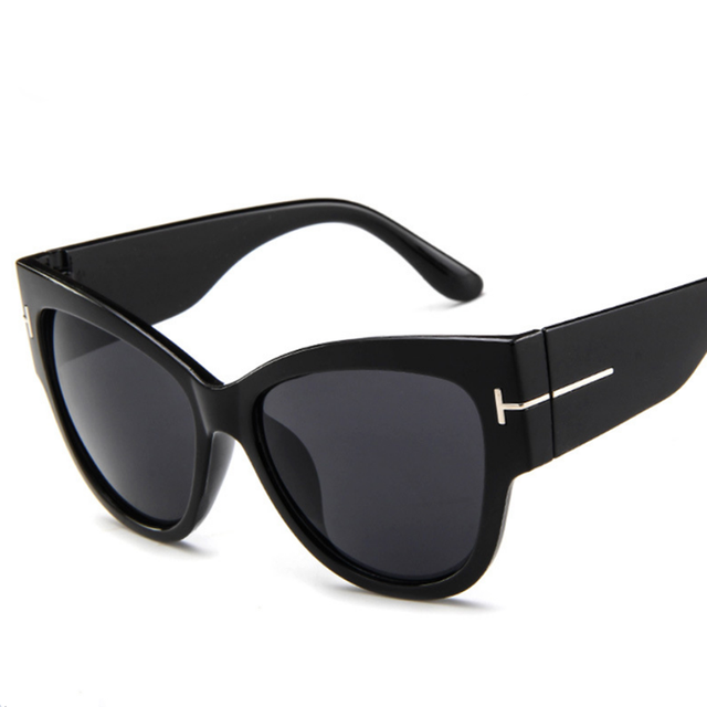 Okulary przeciwsłoneczne dla kobiet z gradientowymi punktami i dużymi oprawkami Oculos De Sol UV400 - Wianko - 5