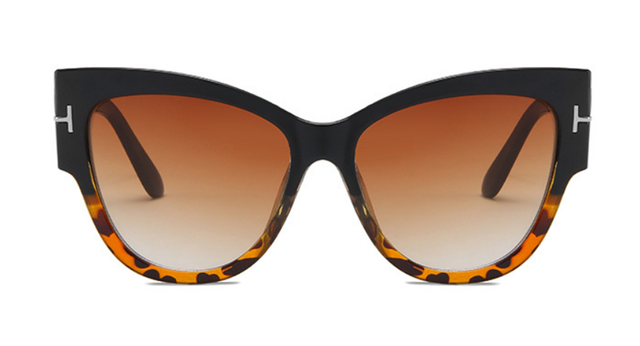 Okulary przeciwsłoneczne dla kobiet z gradientowymi punktami i dużymi oprawkami Oculos De Sol UV400 - Wianko - 15