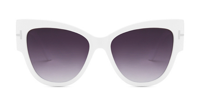 Okulary przeciwsłoneczne dla kobiet z gradientowymi punktami i dużymi oprawkami Oculos De Sol UV400 - Wianko - 21