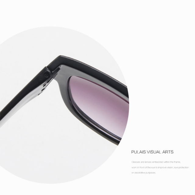 Okulary przeciwsłoneczne dla kobiet z gradientowymi punktami i dużymi oprawkami Oculos De Sol UV400 - Wianko - 25