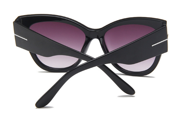 Okulary przeciwsłoneczne dla kobiet z gradientowymi punktami i dużymi oprawkami Oculos De Sol UV400 - Wianko - 12