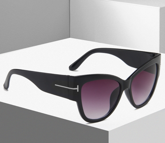 Okulary przeciwsłoneczne dla kobiet z gradientowymi punktami i dużymi oprawkami Oculos De Sol UV400 - Wianko - 9