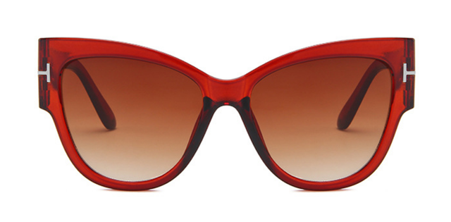 Okulary przeciwsłoneczne dla kobiet z gradientowymi punktami i dużymi oprawkami Oculos De Sol UV400 - Wianko - 19