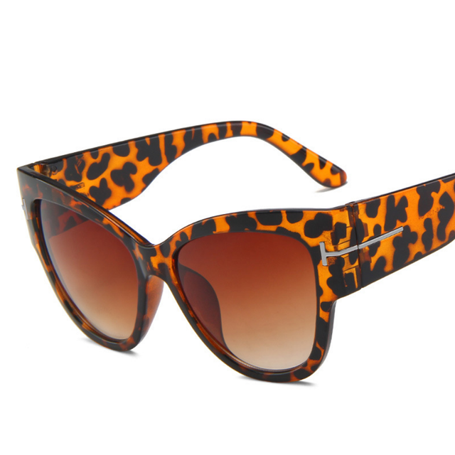 Okulary przeciwsłoneczne dla kobiet z gradientowymi punktami i dużymi oprawkami Oculos De Sol UV400 - Wianko - 8