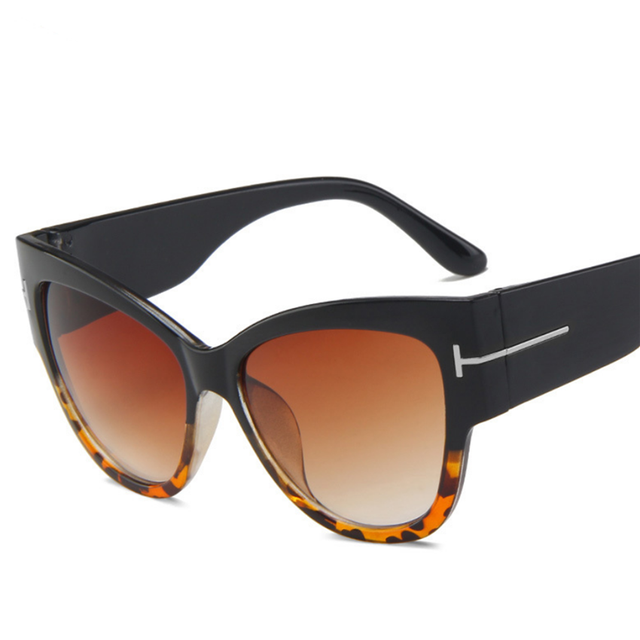Okulary przeciwsłoneczne dla kobiet z gradientowymi punktami i dużymi oprawkami Oculos De Sol UV400 - Wianko - 7