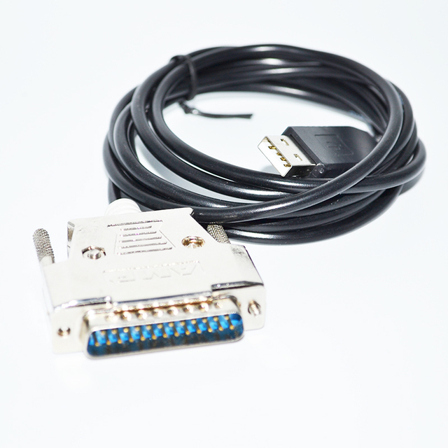 Adapter szeregowy FTDI FT232RL USB do RS232 D-SUB25PIN DB25 - kabel sterujący CNC, programowanie C-232R US-232R - Wianko - 3