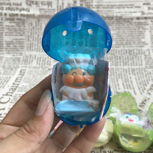 Figurka Gacha magnes lodówka Oryginalne Anpanman Jam's Uncle Batakosan Cheese dog naklejka zabawkowa - Wianko - 2