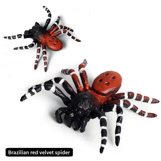Figurka symulująca owady: pająk, konik polny, motyl, ślimak - model do dekoracji, wykonana z klimatycznymi detalami dla dzieci zabawki, prezenty - Wianko - 20