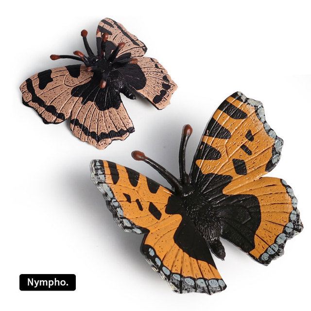 Figurka symulująca owady: pająk, konik polny, motyl, ślimak - model do dekoracji, wykonana z klimatycznymi detalami dla dzieci zabawki, prezenty - Wianko - 23