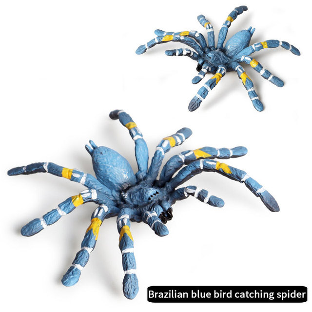 Figurka symulująca owady: pająk, konik polny, motyl, ślimak - model do dekoracji, wykonana z klimatycznymi detalami dla dzieci zabawki, prezenty - Wianko - 22