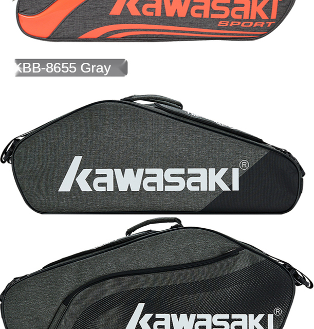 Oryginalna torba tenisowa Kawasaki - sportowy dodatek dla mężczyzn i kobiet - Wianko - 28