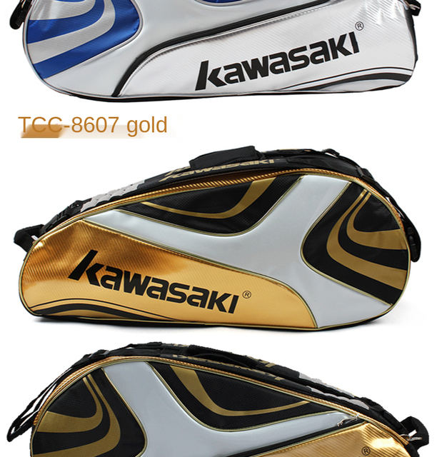 Oryginalna torba tenisowa Kawasaki - sportowy dodatek dla mężczyzn i kobiet - Wianko - 22