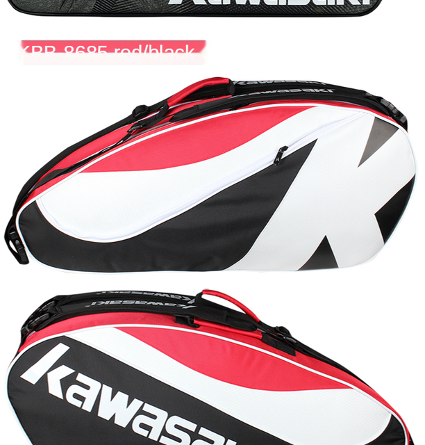 Oryginalna torba tenisowa Kawasaki - sportowy dodatek dla mężczyzn i kobiet - Wianko - 29