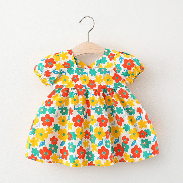 Zestaw ubrań dla niemowląt - sukienka w paski i spodenki - dziewczynka - noworodek - Wianko - 35