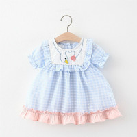 Zestaw ubrań dla niemowląt - sukienka w paski i spodenki - dziewczynka - noworodek - Wianko - 17