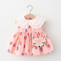 Zestaw ubrań dla niemowląt - sukienka w paski i spodenki - dziewczynka - noworodek - Wianko - 16