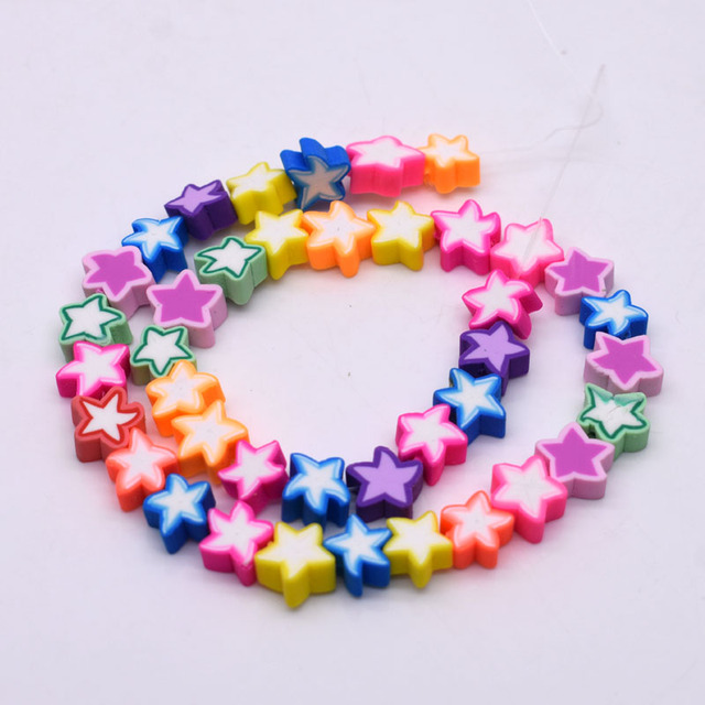 Biżuteryjne koraliki gliniane DIY, 10 mm, w kształcie owoców i serc z kwiatkiem - Wianko - 16