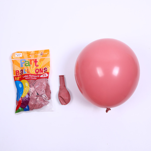 Zestaw 78 różowych balonów Retro Garland Arch - dekoracje Baby Shower, walentynki, ślub, urodziny - Wianko - 7