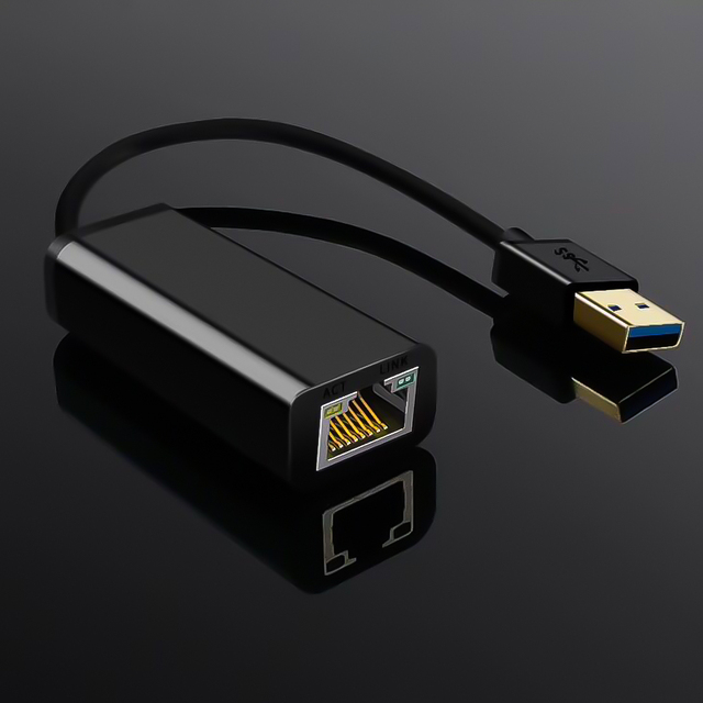 Zewnętrzny adapter sieciowy USB 3.0 do Ethernet RJ45 Lan 10/100/1000Mbps dla Windows 7/8/10/XP - Wianko - 9