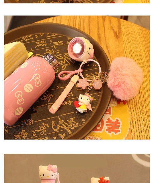 Kreatywny uroczy kubek studencki Hello Kitty TAKARA TOMY dla dzieci ze stali nierdzewnej - Wianko - 7