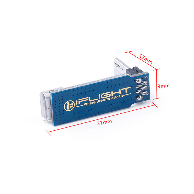 Adapter Micro USB 27X9X12mm IFlight L-Type RC FPV dla kontrolera lotu DIY - Męski i żeński - Wianko - 8