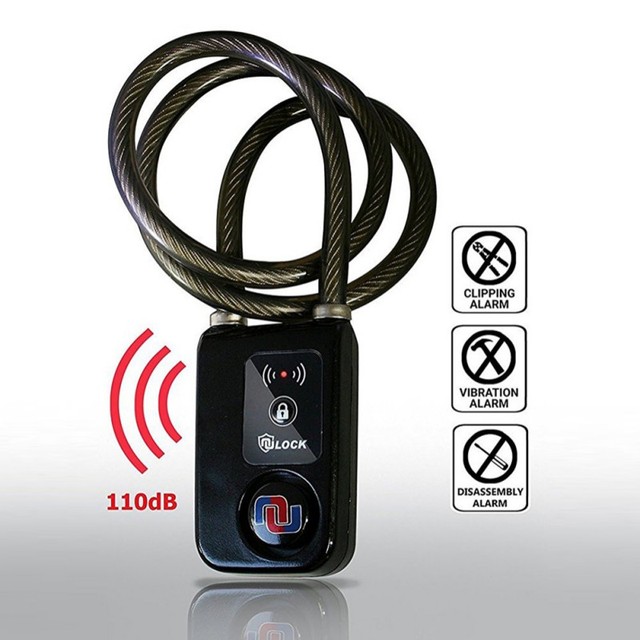 Jazda na rowerze z inteligentną obsługą przez aplikację w telefonie - blokada Bluetooth, wodoodporny, alarm 110dB, zewnętrzne zabezpieczenie przed kradzieżą - Wianko - 12