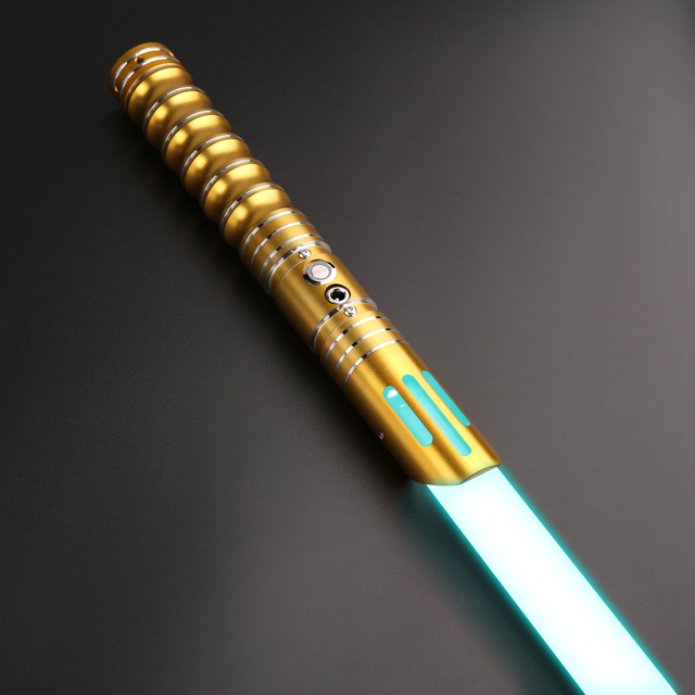 Lightsaber Dueling - metalowy miecz laserowy ze światłem RGB i regulowanym głośnikiem - prezent na Halloween i Cosplay - Wianko - 21