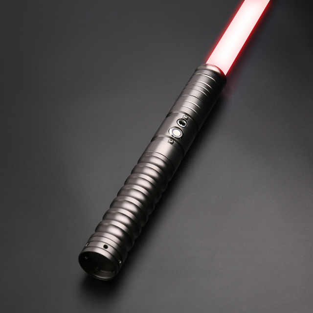 Lightsaber Dueling - metalowy miecz laserowy ze światłem RGB i regulowanym głośnikiem - prezent na Halloween i Cosplay - Wianko - 16